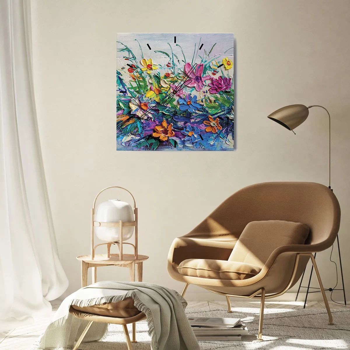 Falióra, Óra - Egyáltalán nem csendélet - 30x30 cm