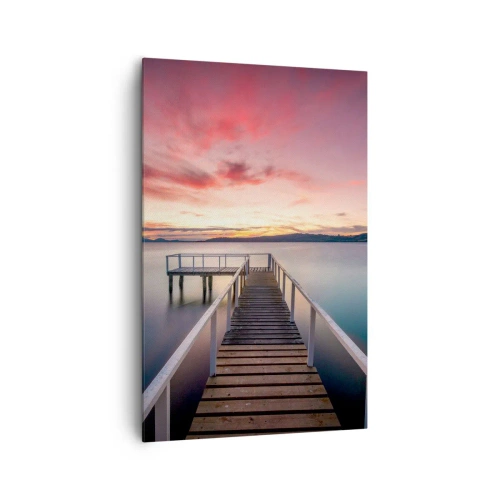 Vászonkép - Az este szelíd lángja - 80x120 cm