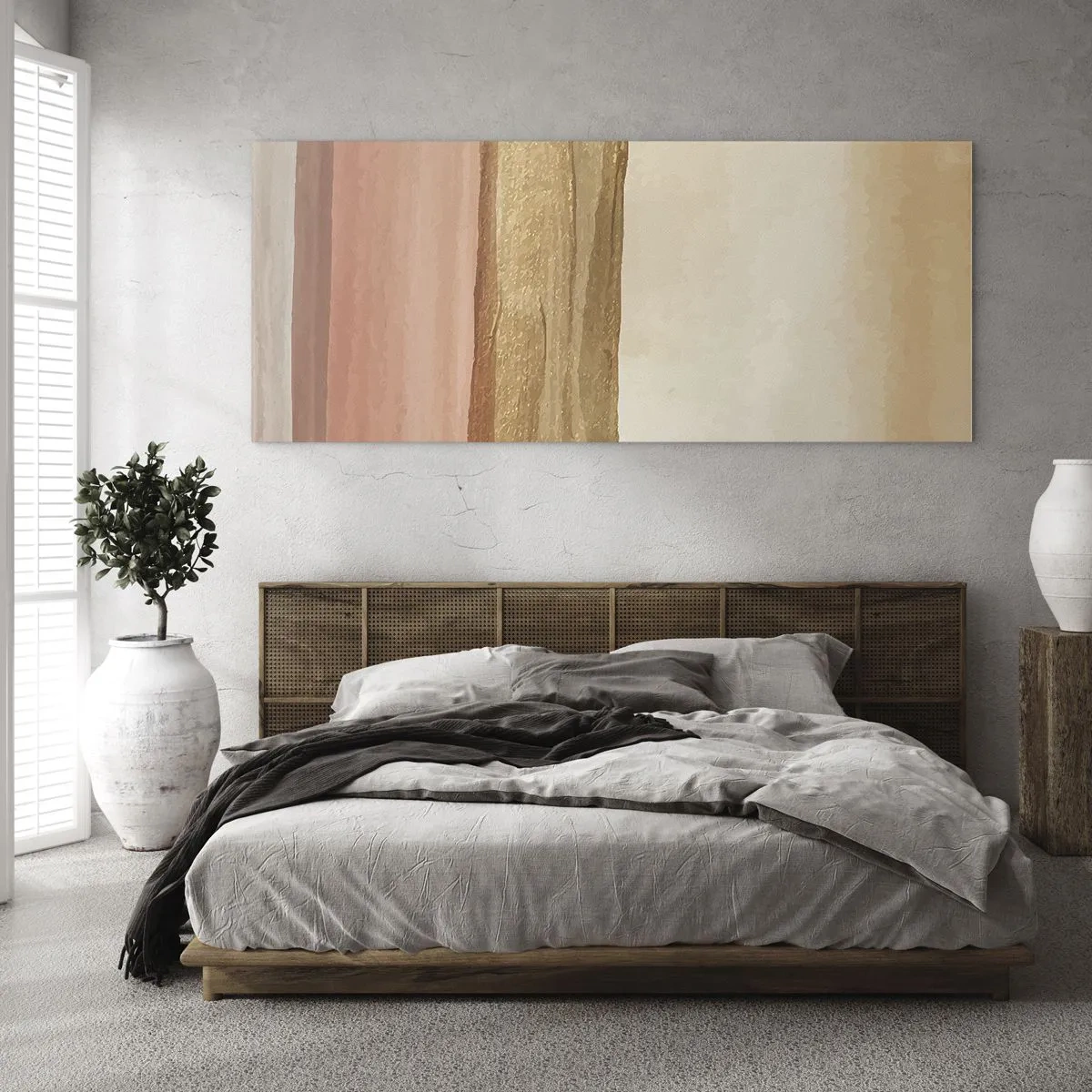 Üveg kép - Függőleges kompozíció - 90x30 cm