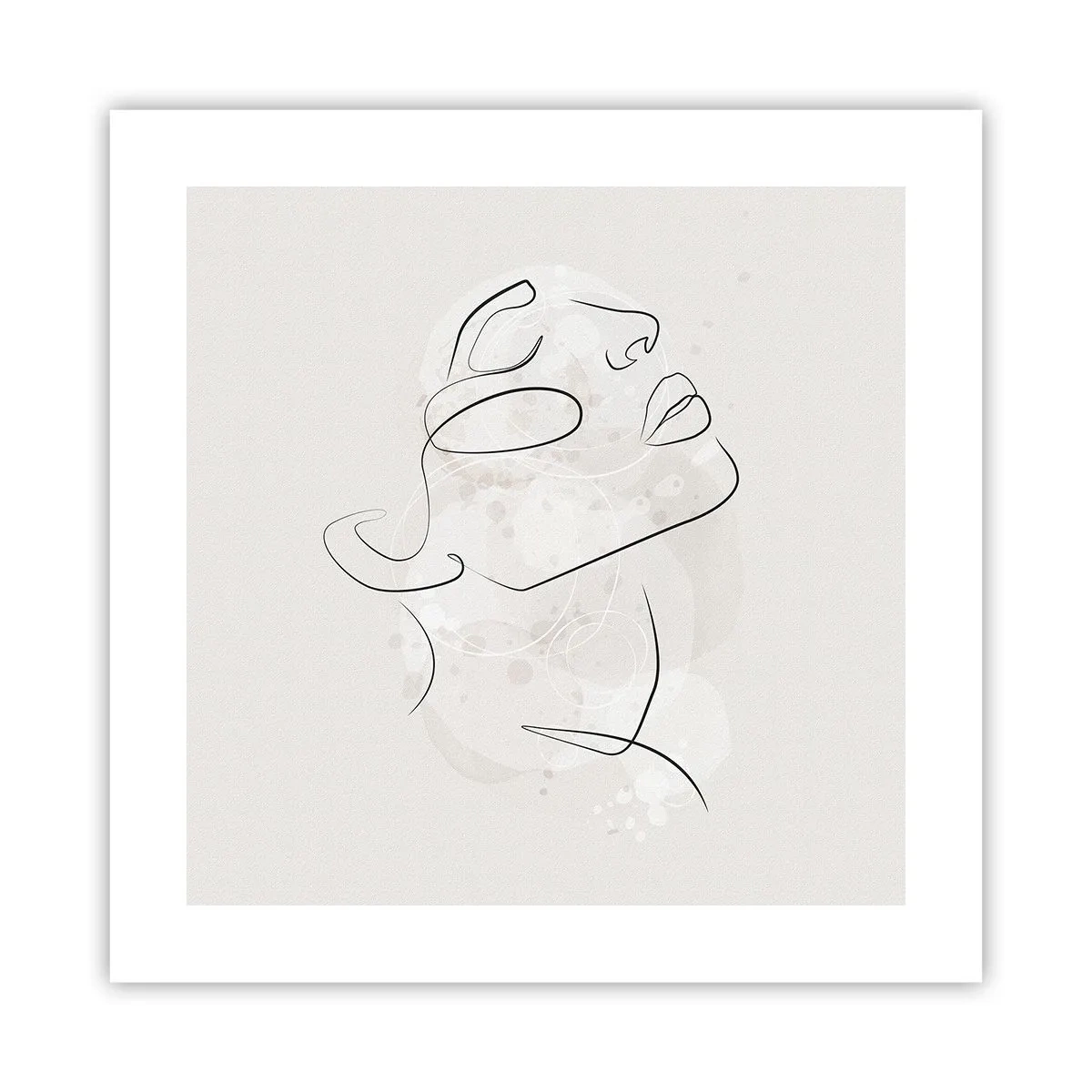 Poszter - Egy álom körvonala - 40x40 cm