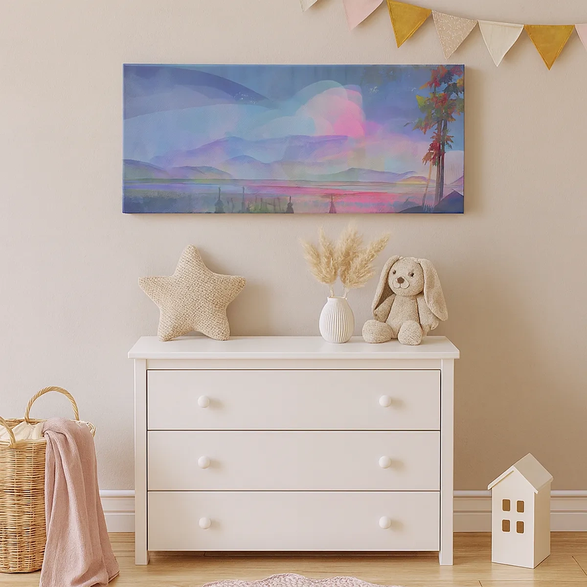 Vászonkép - Koncert zongorára és a hullámokra - 30x30 cm