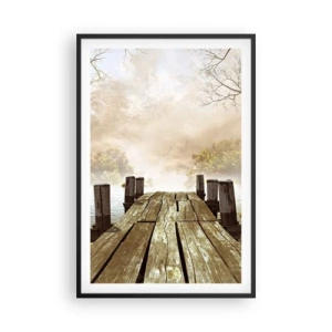 Poszter fehér keretben - Az ősz enyhe szomorúsága - 61x91 cm