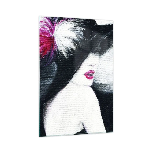 Üveg kép - Mindig titok - 80x120 cm