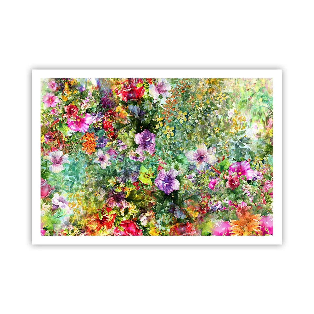 Poszter - Virágokban a vesztünk - 100x70 cm
