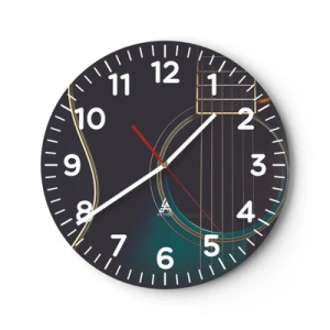 Falióra, Óra - Egy pillanat, mielőtt megszólal - 30x30 cm