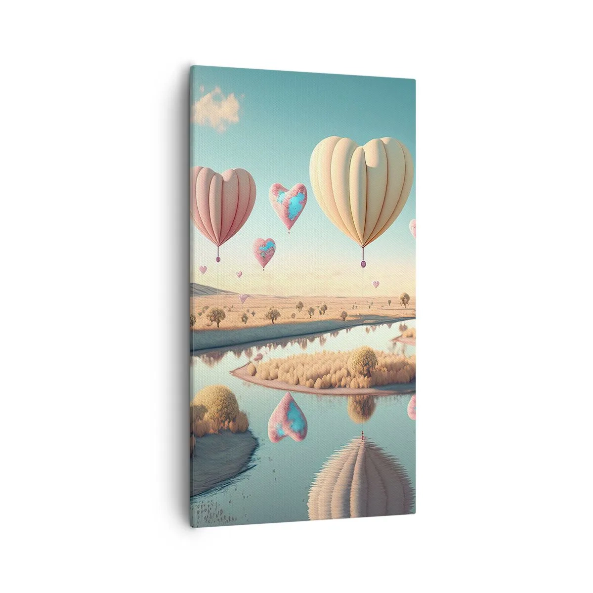 Vászonkép - A szerelem szárnyalni hagy - 55x100 cm