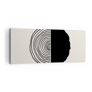 Vászonkép - Fele fele - 100x40 cm