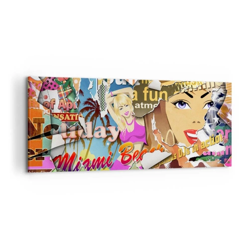 Vászonkép - Nyári visszaemlékezések - 120x50 cm