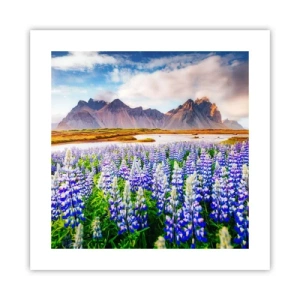 Poszter - Erő és szigorúság a szelídség mellett - 40x40 cm