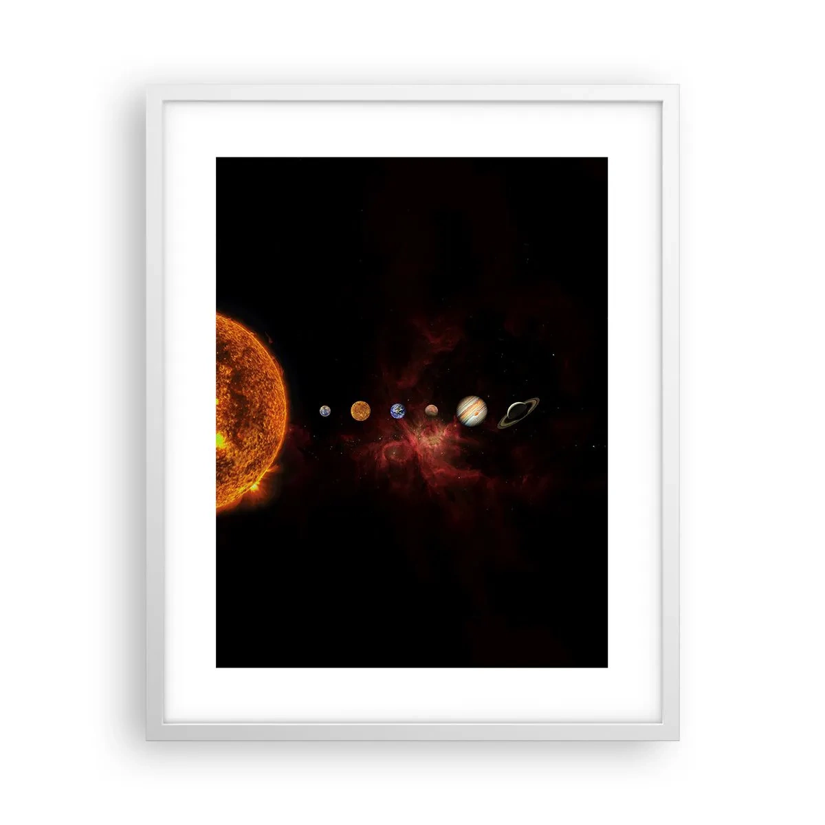 Poszter fekete keretben - A szomszédságunk - 40x50 cm