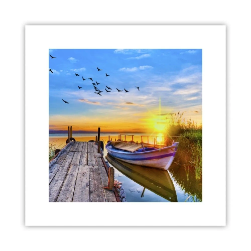 Poszter - Viszlát holnapig - 30x30 cm