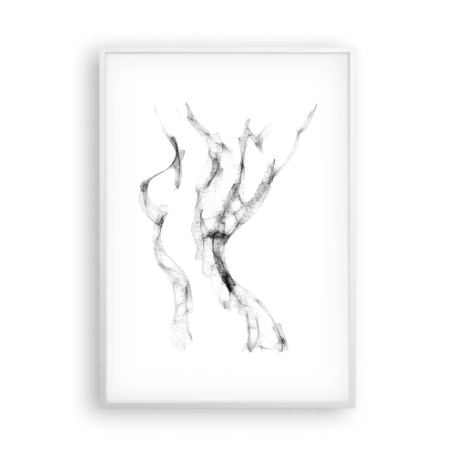 Poszter fekete keretben - Gyönyörű és erős - 70x100 cm