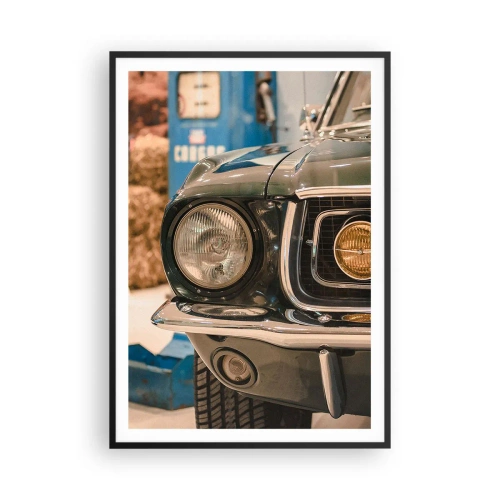 Poszter fehér keretben - Találkozás a legendával - 70x100 cm