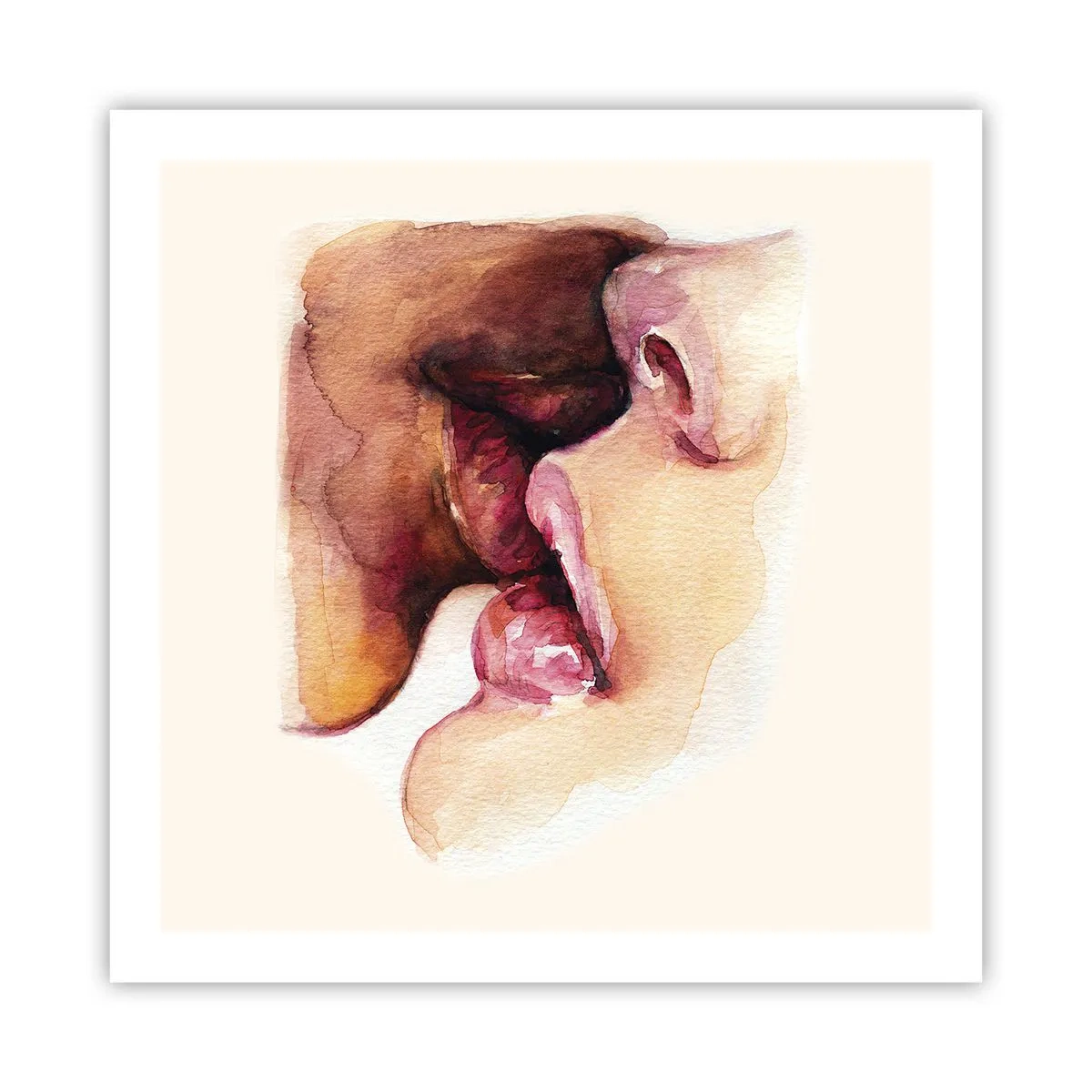 Poszter - Mint éjszaka és nap, föld és ég - 60x60 cm
