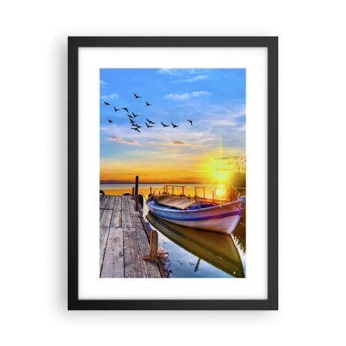 Poszter fehér keretben - Viszlát holnapig - 30x40 cm