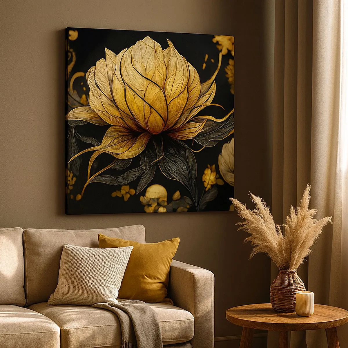 Vászonkép - Finom törékenység - 30x30 cm