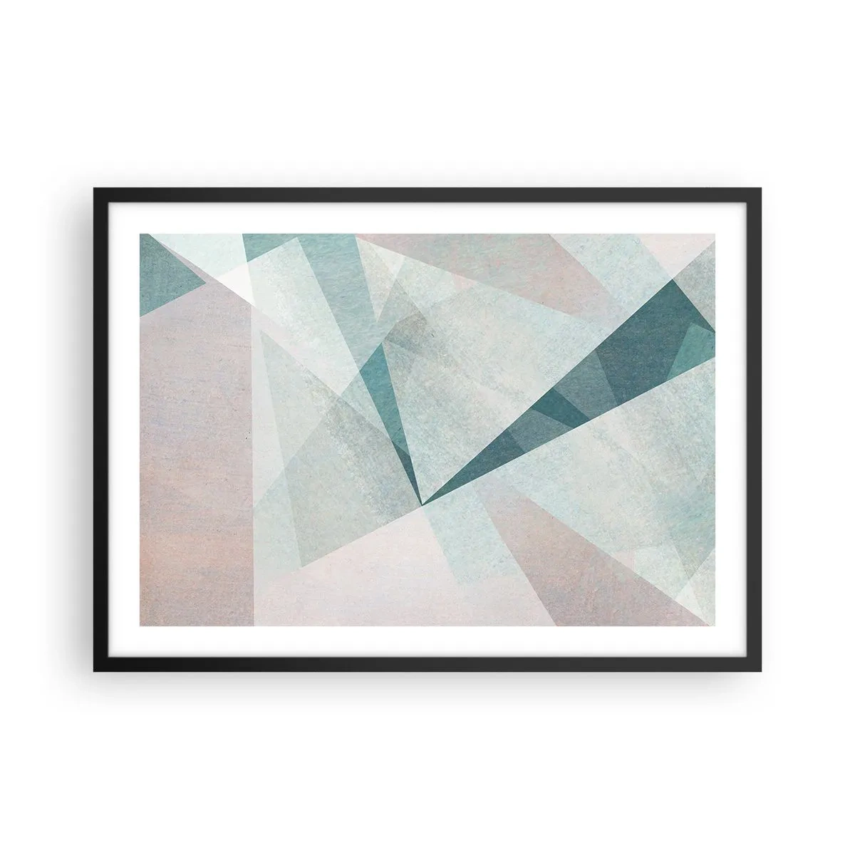 Poszter fehér keretben - Nyugodtan, de dinamikusan - 70x50 cm