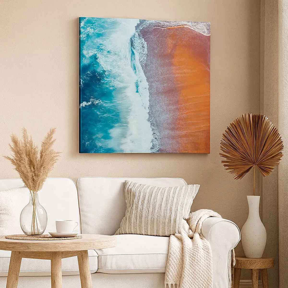 Vászonkép - Az óceán érintése - 30x30 cm
