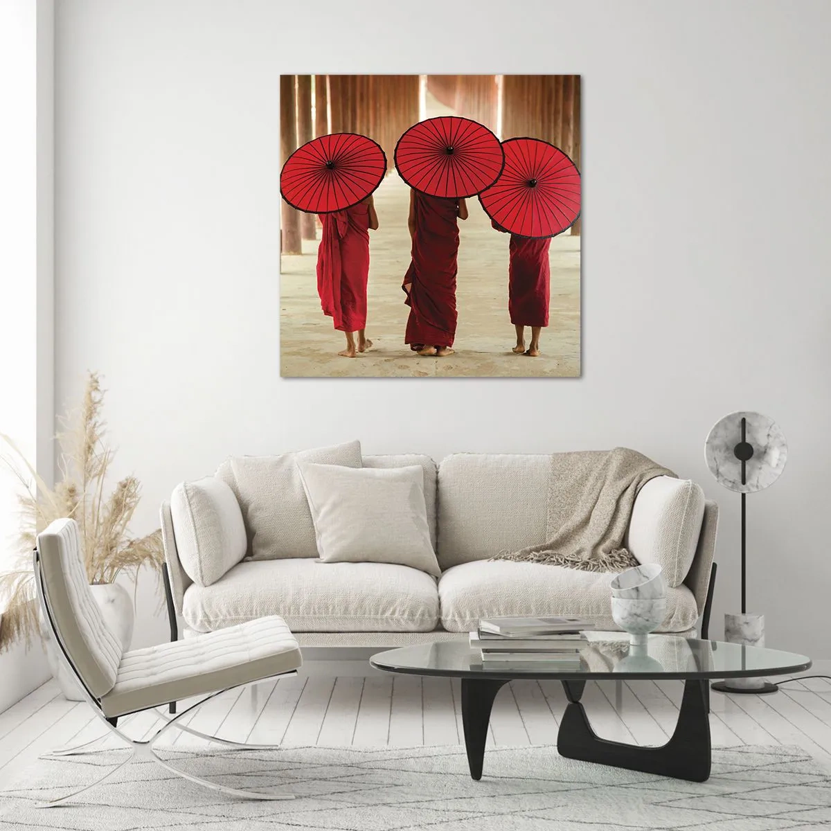 Üveg kép - Útban a Tiszta Föld felé - 40x40 cm