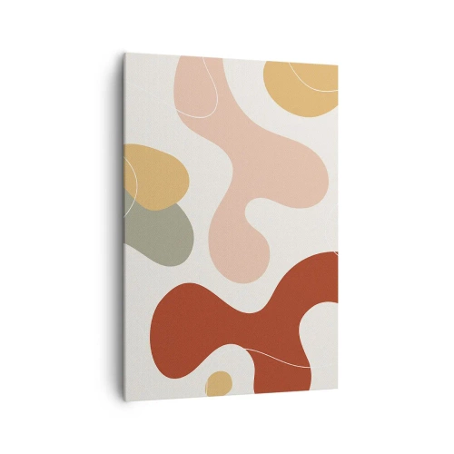 Vászonkép - Pöttyök vagy hullámok? - 70x100 cm