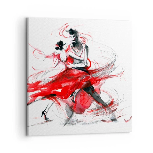 Vászonkép - Tango - a szenvedély ritmusa - 60x60 cm