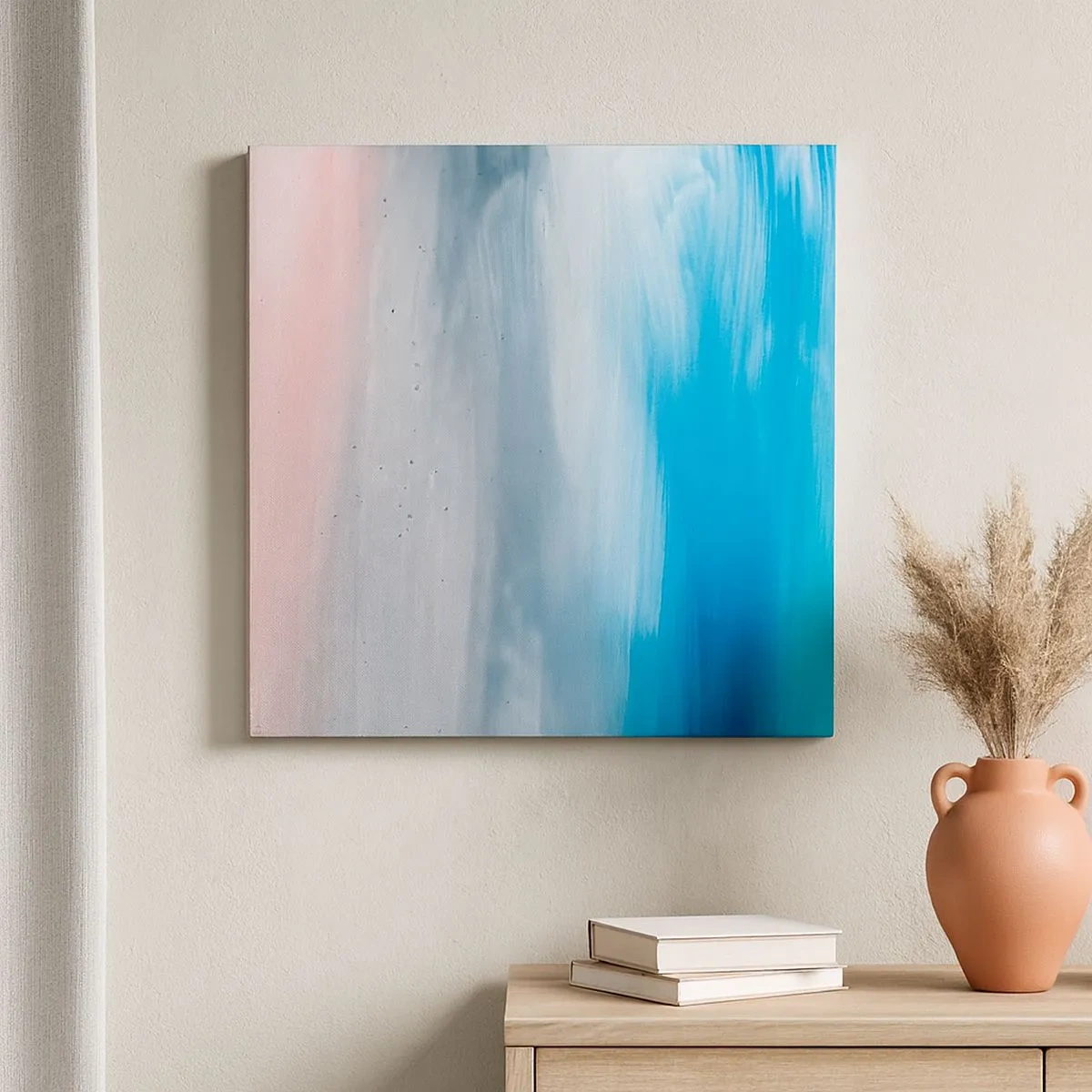 Vászonkép - Elemek: levegő - 30x30 cm