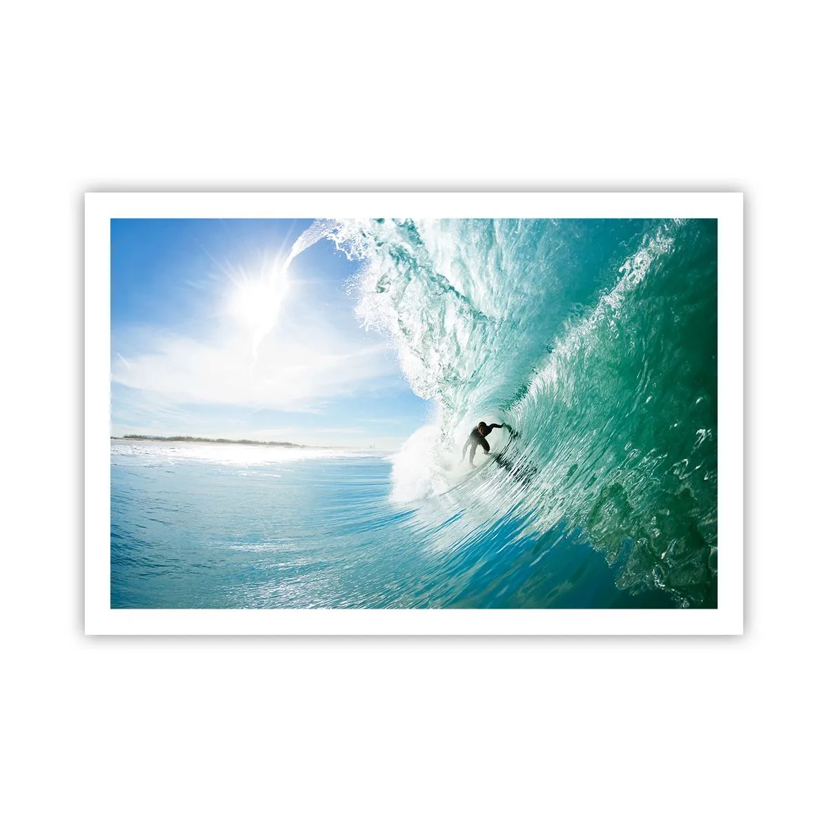 Poszter - Mindig a hullámon - 91x61 cm