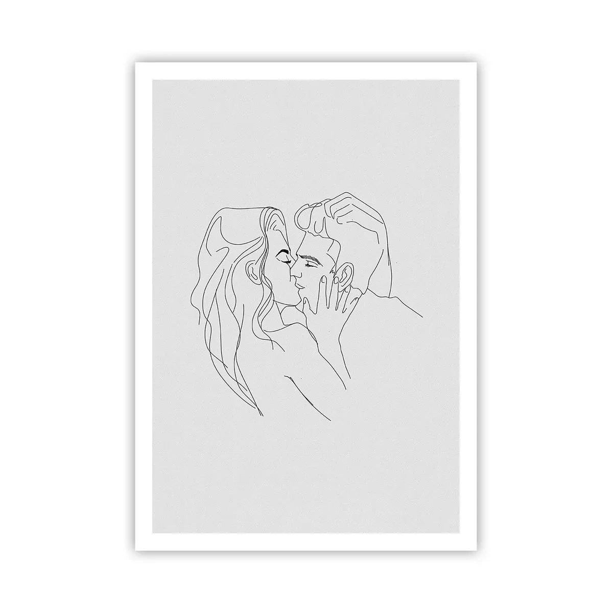 Poszter - Ugyanaz a vonalón - 70x100 cm