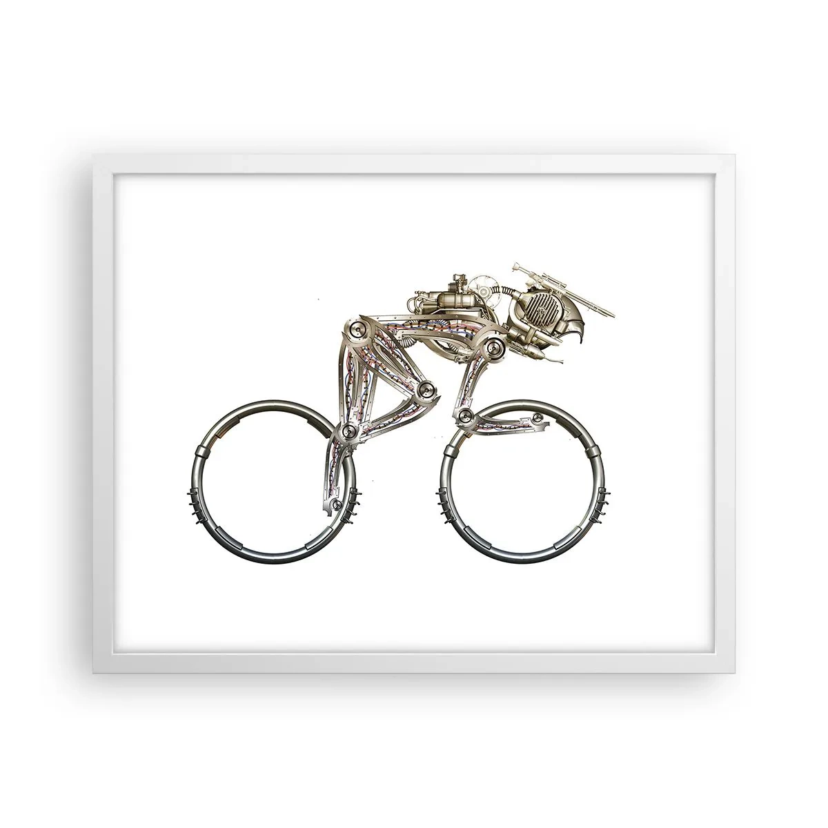 Poszter fekete keretben - Remek gép - 50x40 cm