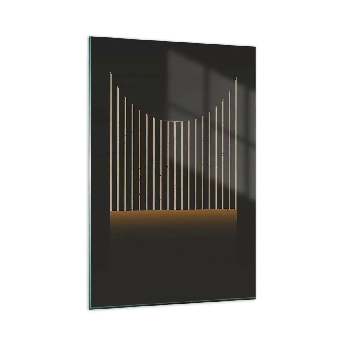 Üveg kép - Fedezze fel a sötétséget - 80x120 cm