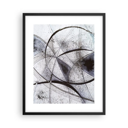 Poszter fehér keretben - Futurisztikus fantázia - 40x50 cm