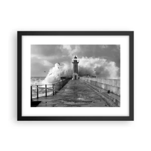 Poszter fehér keretben - Rettenthetetlen - 40x30 cm