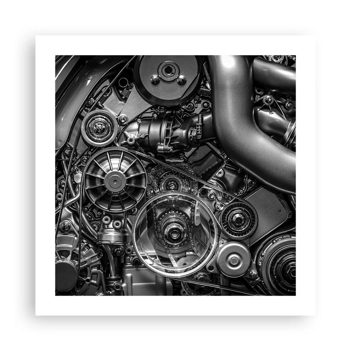 Poszter - A mechanika költészete - 50x50 cm