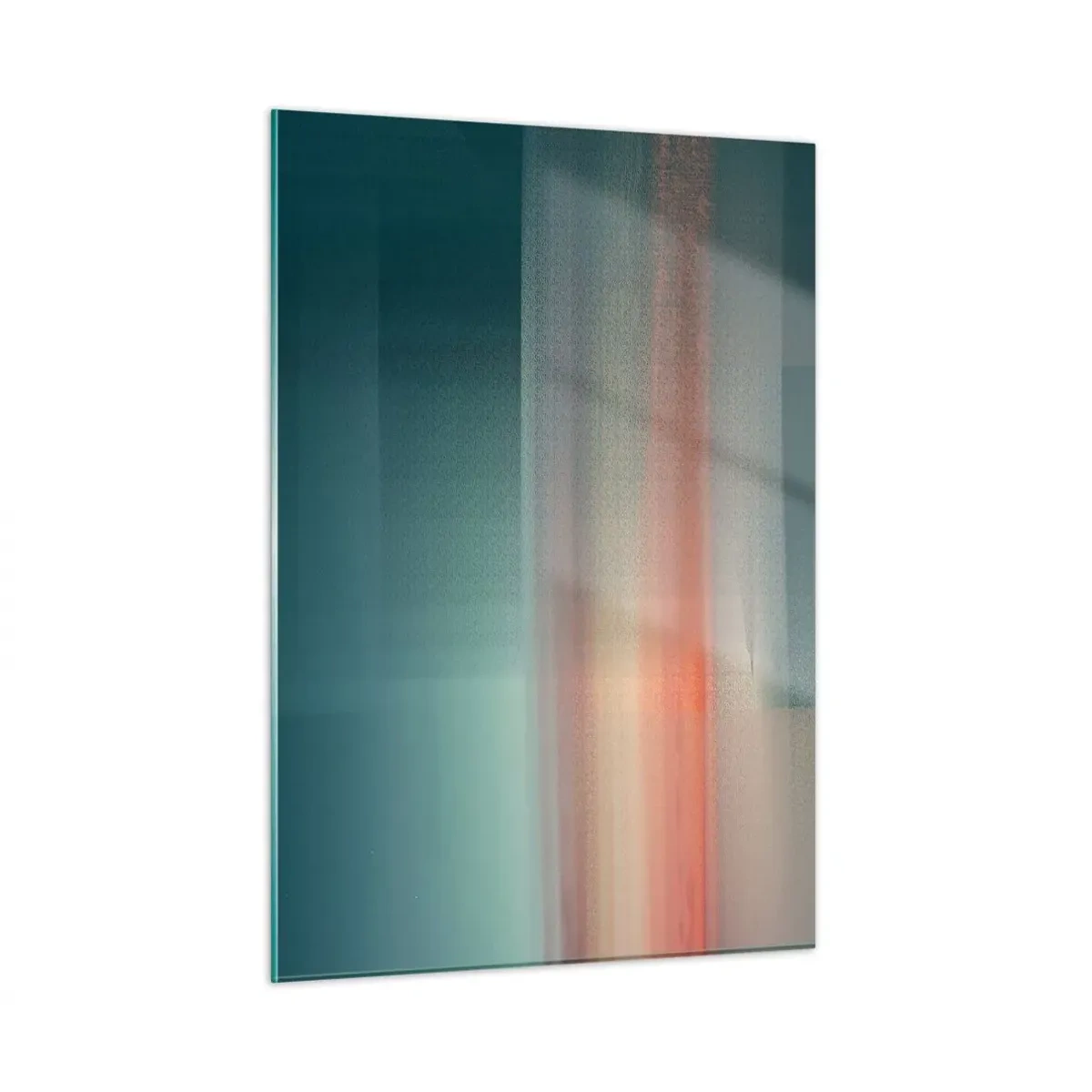 Üveg kép - Absztrakt: fényhullámok - 50x70 cm