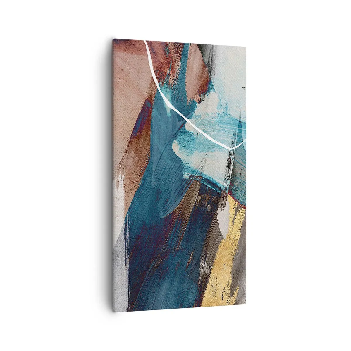 Vászonkép - Lelkesedéssel és energiával - 55x100 cm