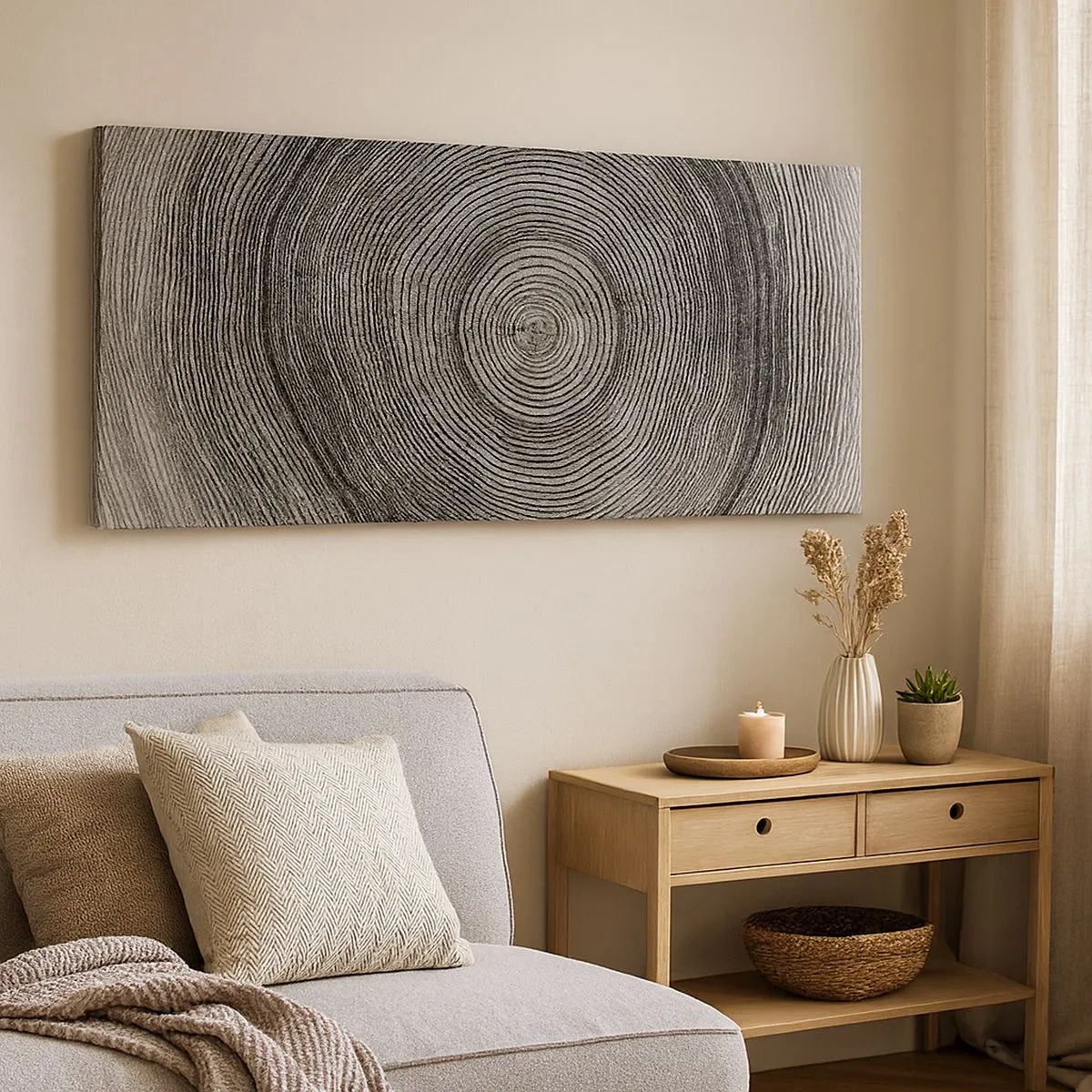 Vászonkép - Az idők jele - 100x40 cm