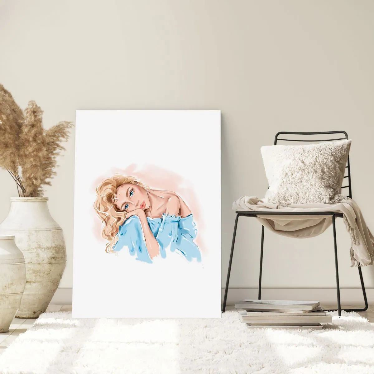 Poszter - Álmodozó a kékben - 50x70 cm