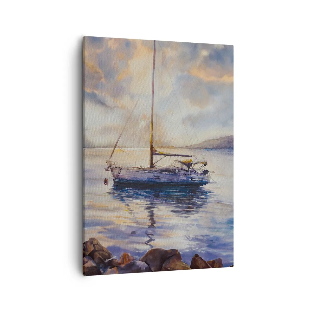 Vászonkép - Este az öbölben - 50x70 cm