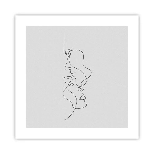 Poszter - Gyászos sóvárgás - 40x40 cm