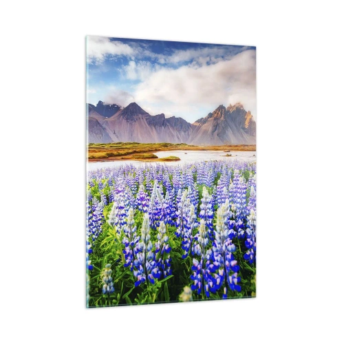 Üveg kép - Erő és szigorúság a szelídség mellett - 50x70 cm