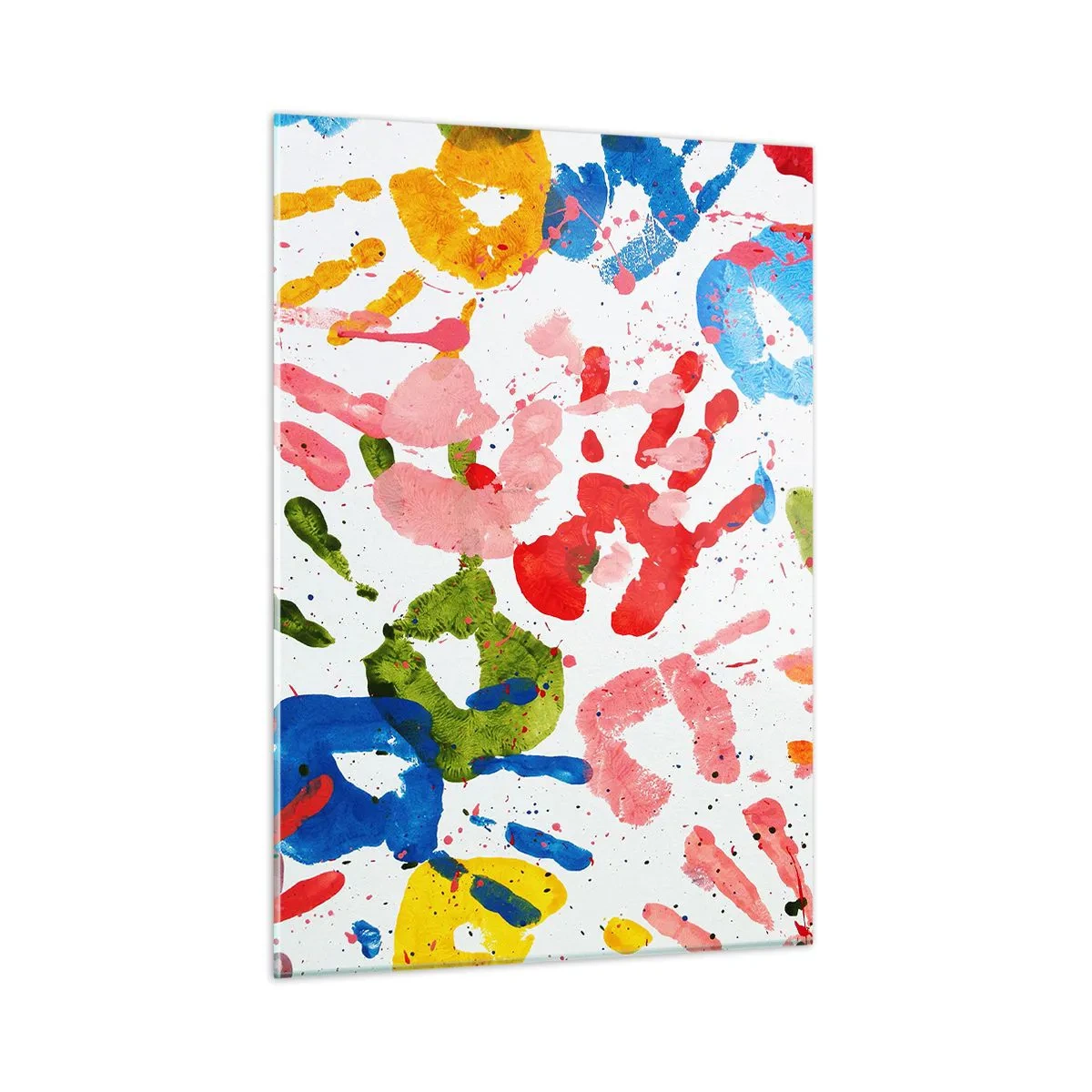 Üveg kép - Kövesd a nyomokat - 50x70 cm