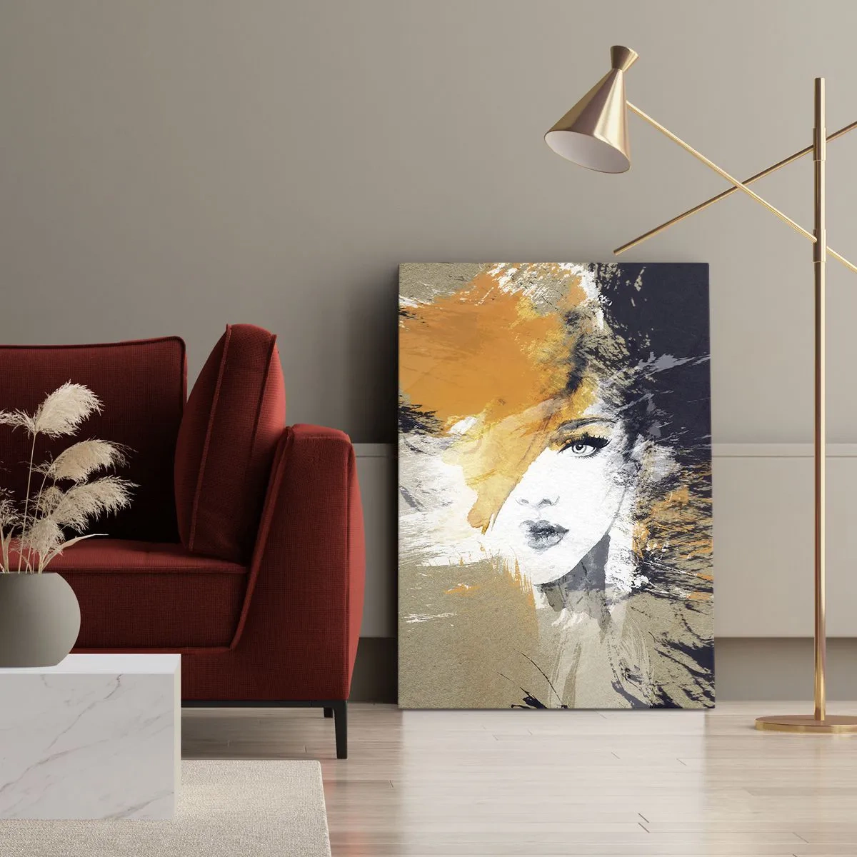 Vászonkép - És van fény - 80x120 cm