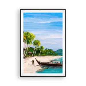 Poszter fehér keretben - Egy egzotikus álom - 61x91 cm