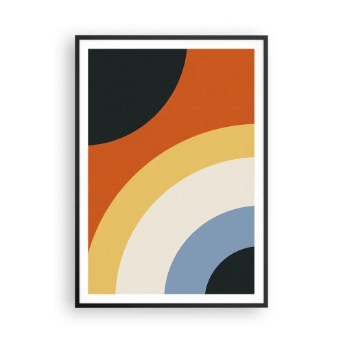 Poszter fehér keretben - Magam felé - 70x100 cm