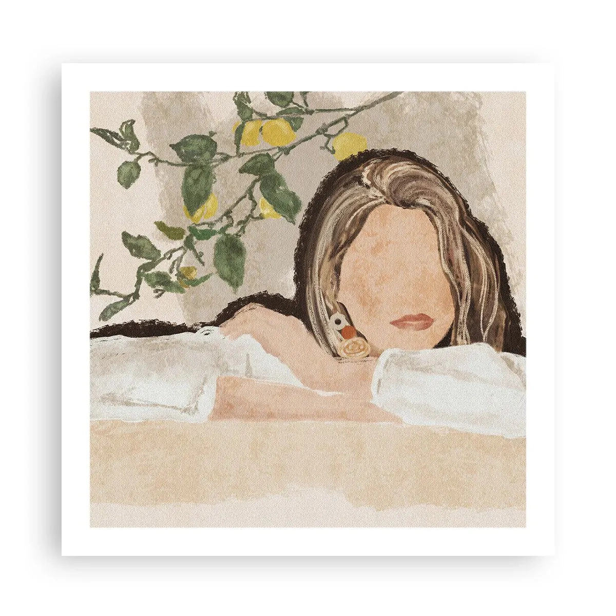 Poszter - Déli szépség - 60x60 cm