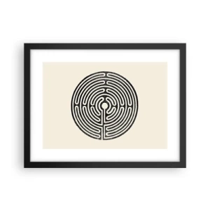Poszter fehér keretben - Titokzatos rend - 40x30 cm