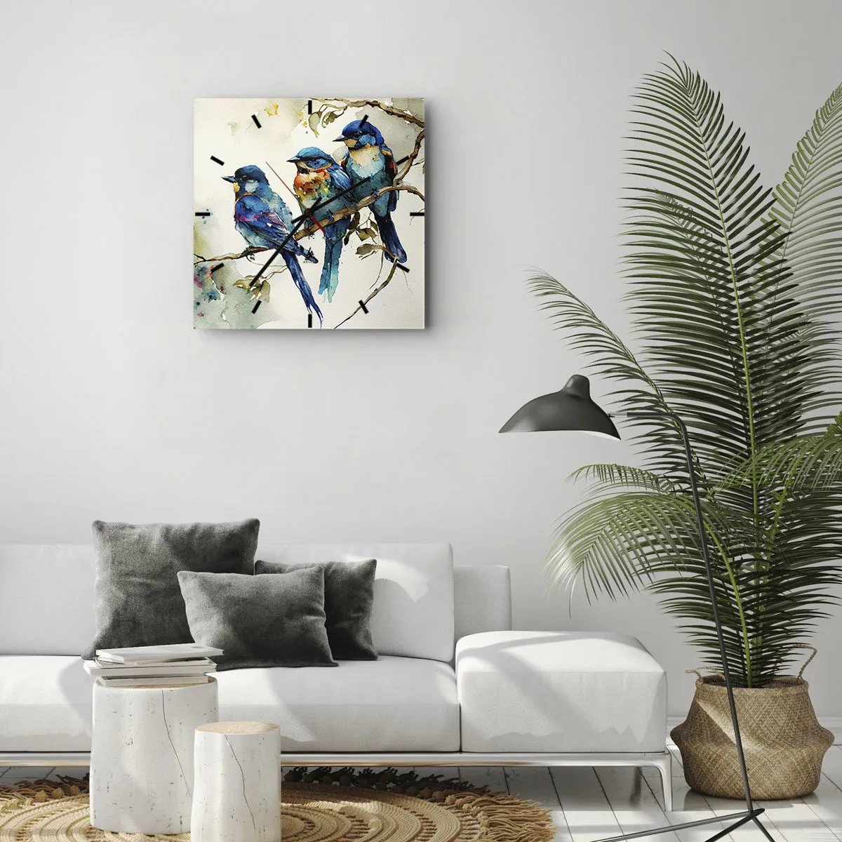 Falióra, Óra - Megsértődött? - 40x40 cm