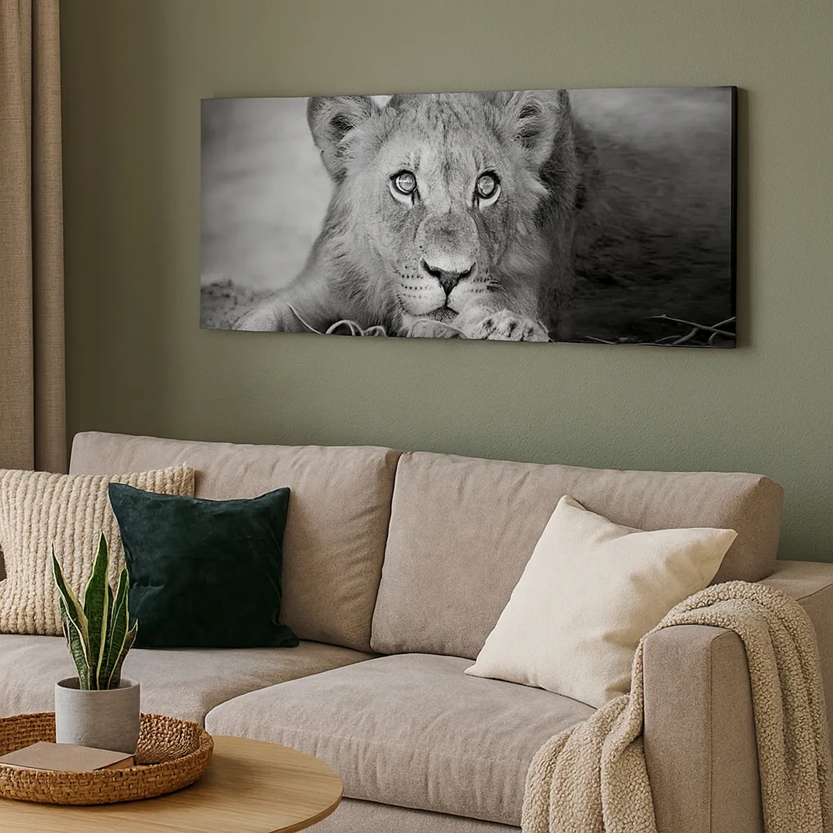 Vászonkép - Királyi kölyök - 30x30 cm