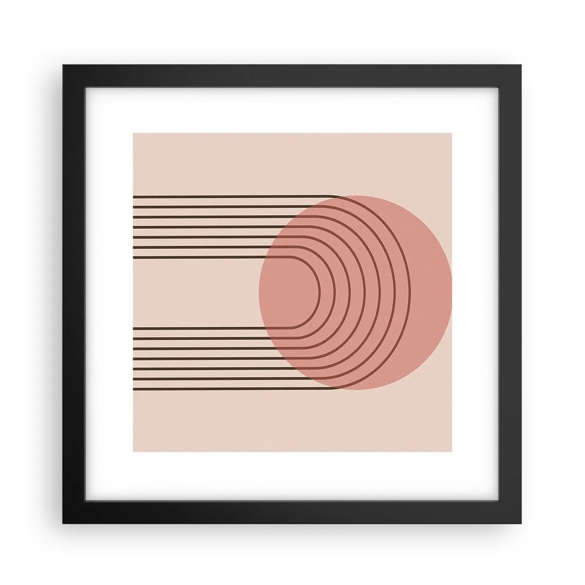 Poszter fehér keretben - Ellenállhatatlan vonzalom - 30x30 cm