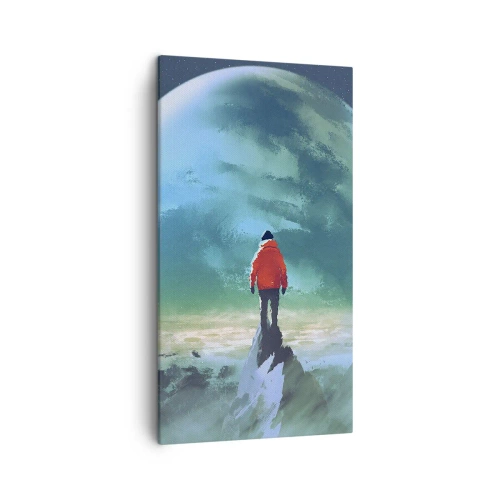 Vászonkép - Az új föld felfedezője - 45x80 cm